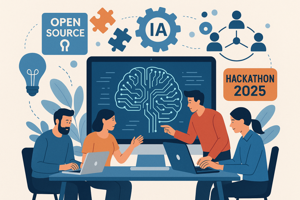Agences IA et Open Source : La Nouvelle Vague Collaborative pour les PME – L’opportunité Hackathon 2025