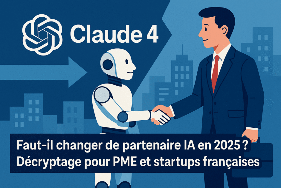 Anthropic Claude 4 débarque : Faut-il changer de partenaire IA en 2025 ? Décryptage pour PME et startups françaises