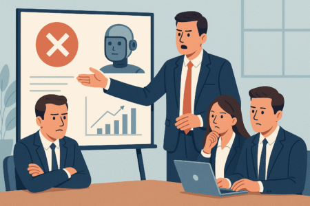 Étude choc : 28% des entreprises jugent l'IA inutile – Comment convaincre sa direction (et choisir une agence IA adaptée) ?