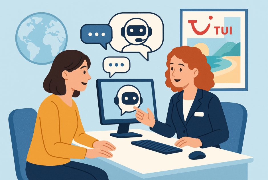 Comment l'IA conversationnelle transforme l'expérience client en agence : décryptage du cas TUI France