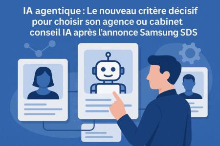 IA agentique : Le nouveau critère décisif pour choisir son agence ou cabinet conseil IA après l'annonce Samsung SDS
