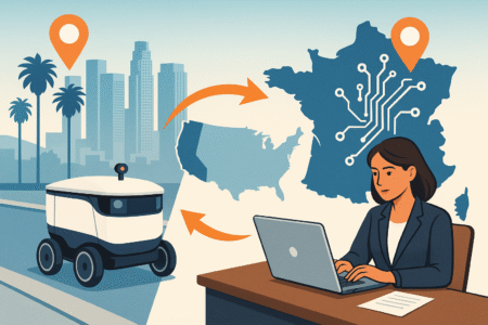 Livraison et Mobilité Autonome : Ce Que la Révolution Robotique de Los Angeles Change (Déjà) Pour le Choix de Votre Agence IA en France