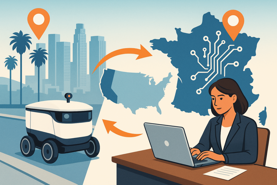 Livraison et Mobilité Autonome : Ce Que la Révolution Robotique de Los Angeles Change (Déjà) Pour le Choix de Votre Agence IA en France