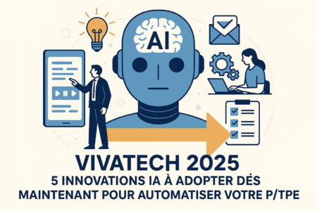 VivaTech 2025 : 5 Innovations IA à adopter dès maintenant pour automatiser votre PME/TPE (roadmap post-salon exclusive)