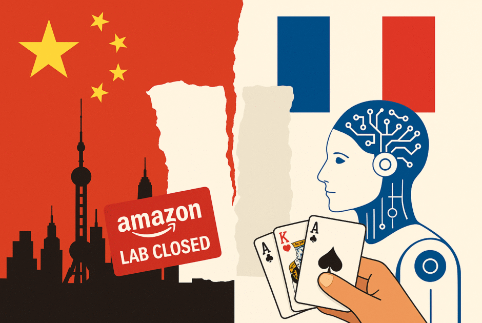 Crise géopolitique et IA : Comment la fermeture du labo Amazon à Shanghai rebat les cartes pour le choix de votre agence IA en France