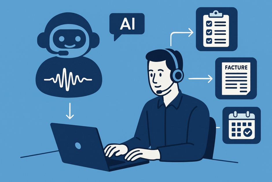Agents IA vocaux : la nouvelle arme des agences IA pour automatiser l'administratif des PME/TPE (le cas Plancraft 2025)