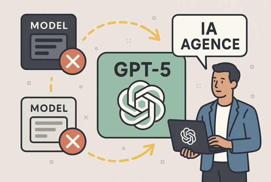 GPT‑5 casse les habitudes : comment choisir (ou recadrer) votre agence IA pour migrer sans rupture après la dépréciation des anciens modèles