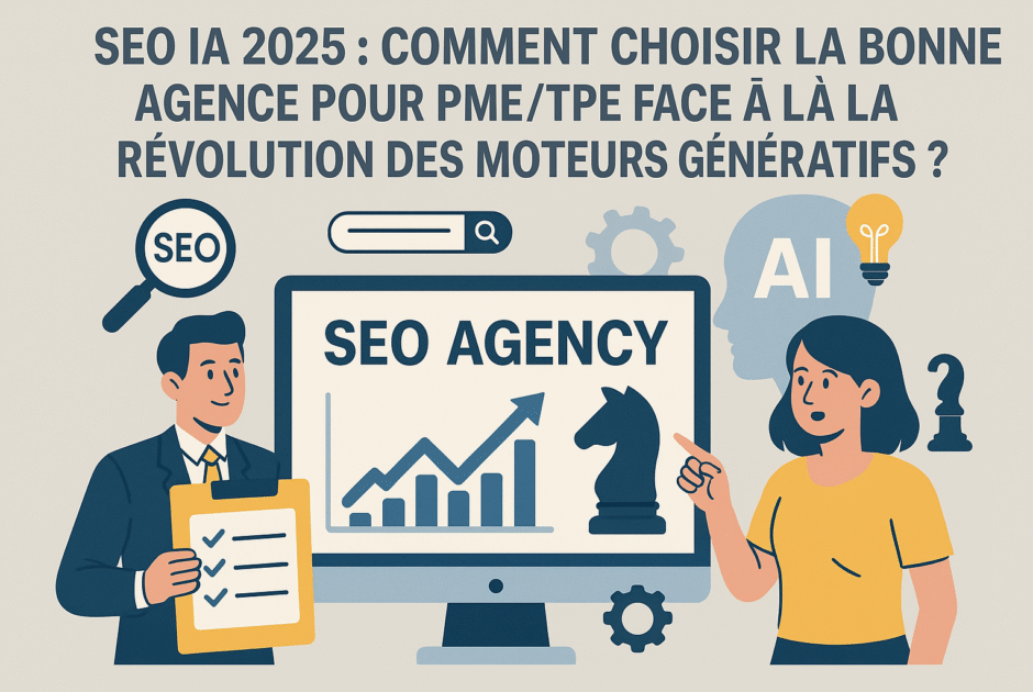 SEO IA 2025 : Comment choisir la bonne agence pour PME/TPE face à la révolution des moteurs génératifs ?