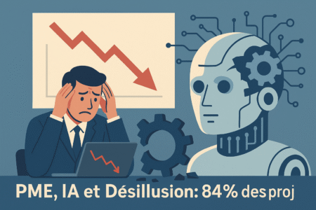 PME, IA et Désillusion : Pourquoi 84% des Projets Échouent (et Comment Inverser la Tendance en 2025)