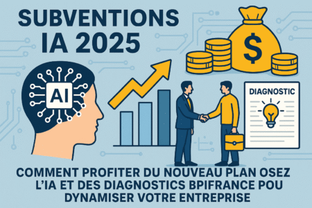 Subventions IA 2025 : comment profiter du nouveau plan Osez l'IA et des diagnostics Bpifrance pour dynamiser votre entreprise