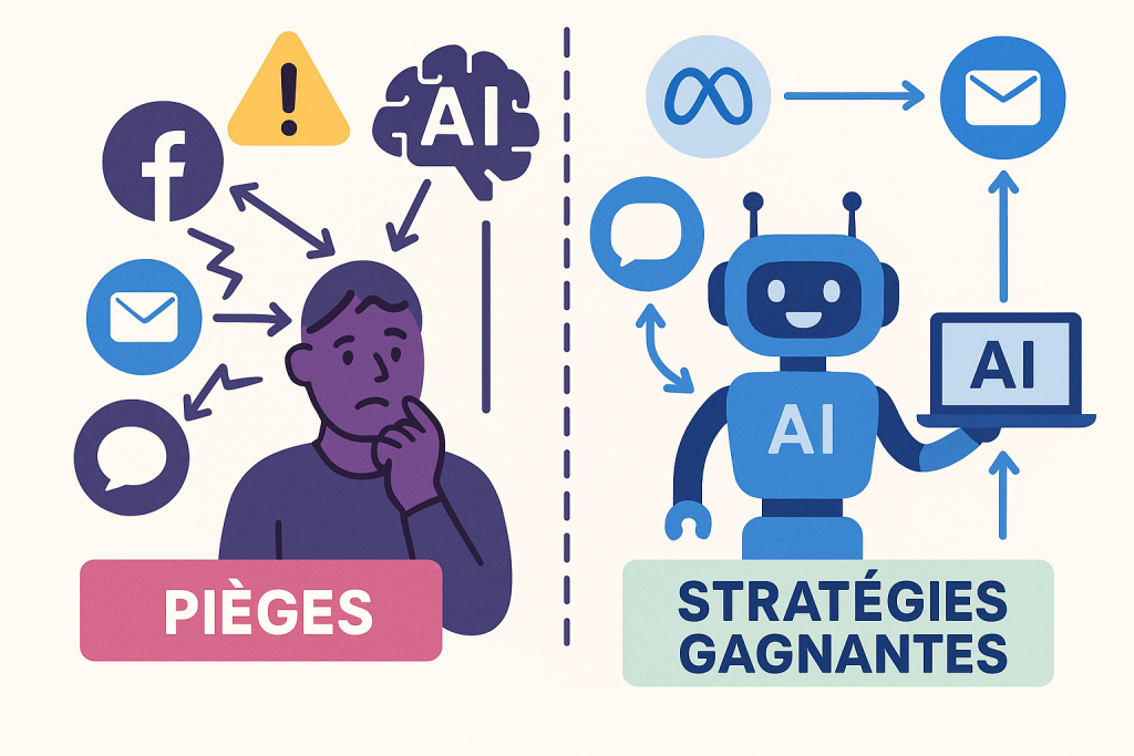 Intégration multicanale : Les pièges (et les stratégies gagnantes) pour conjuguer Meta Business AI et autres agents IA dans les PME/TPE