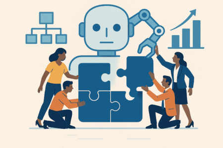 Après l'automatisation IA générative en PME : réussir la (re)structuration humaine et organisationnelle – Le vrai défi de 2026