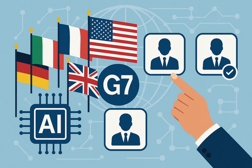 Gouvernance IA internationale : Ce que la Déclaration du G7 décembre 2025 change (concrètement) pour choisir son agence ou cabinet IA en 2026