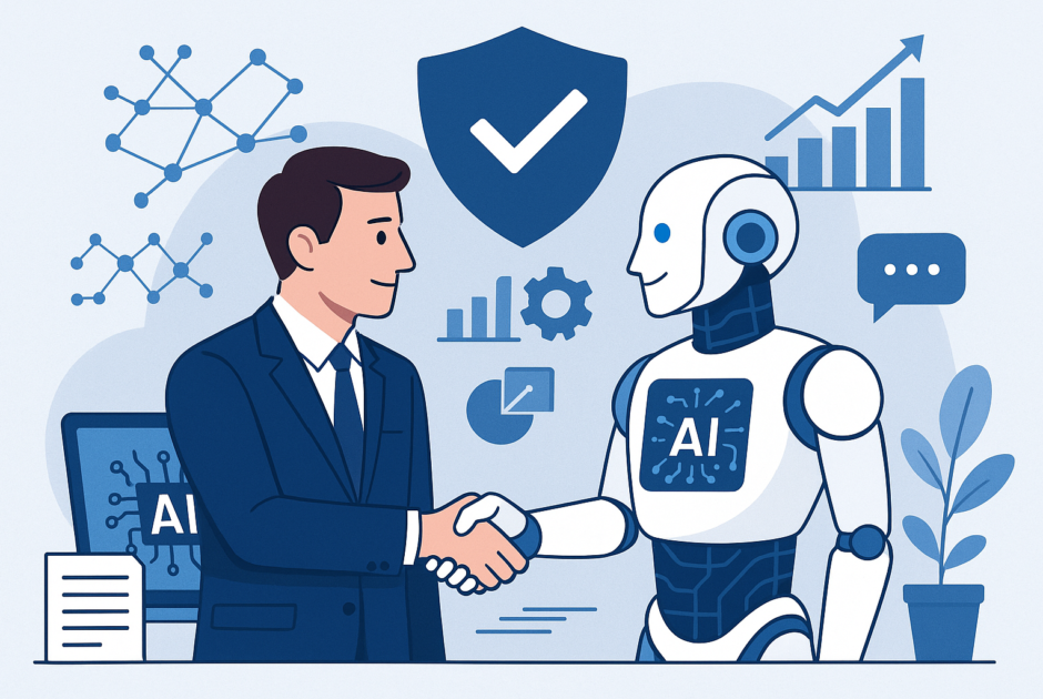 IA & Entreprise : Piloter (vraiment) la confiance avec son agence IA en 2025 – Nouveaux outils, indicateurs et retours de dirigeants