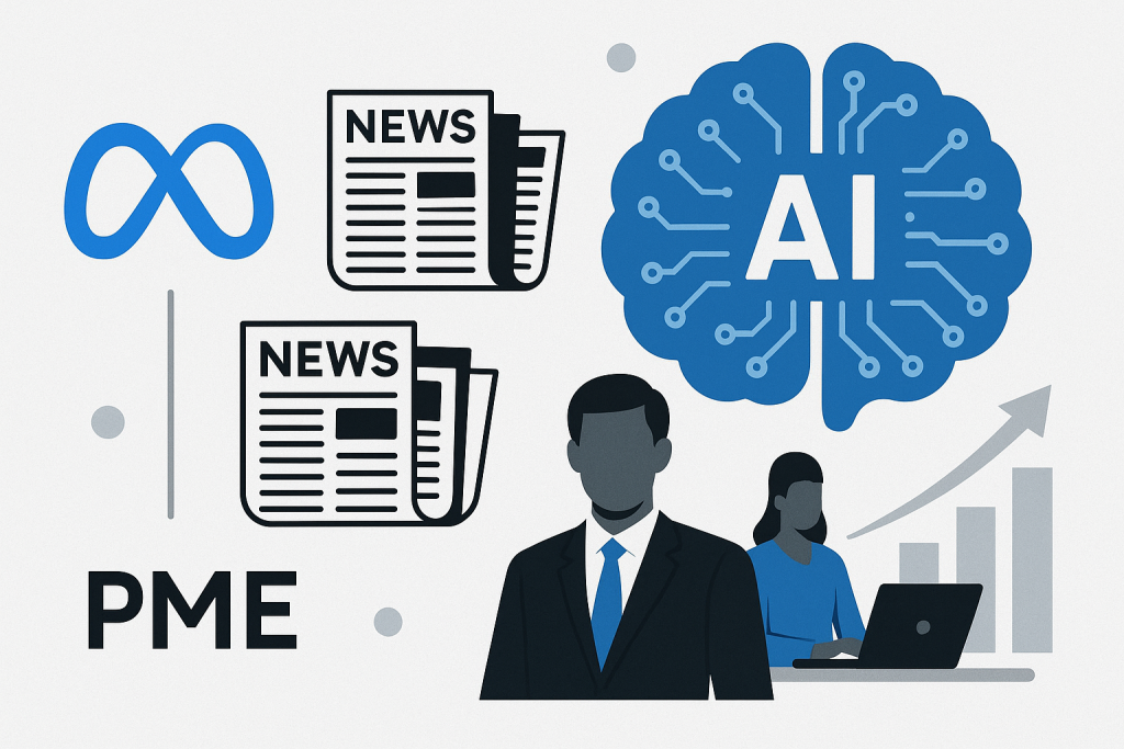 L'accord Meta-Médias et l'IA : La Fin de la Veille Traditionnelle pour les PME et Agences Conseil ?