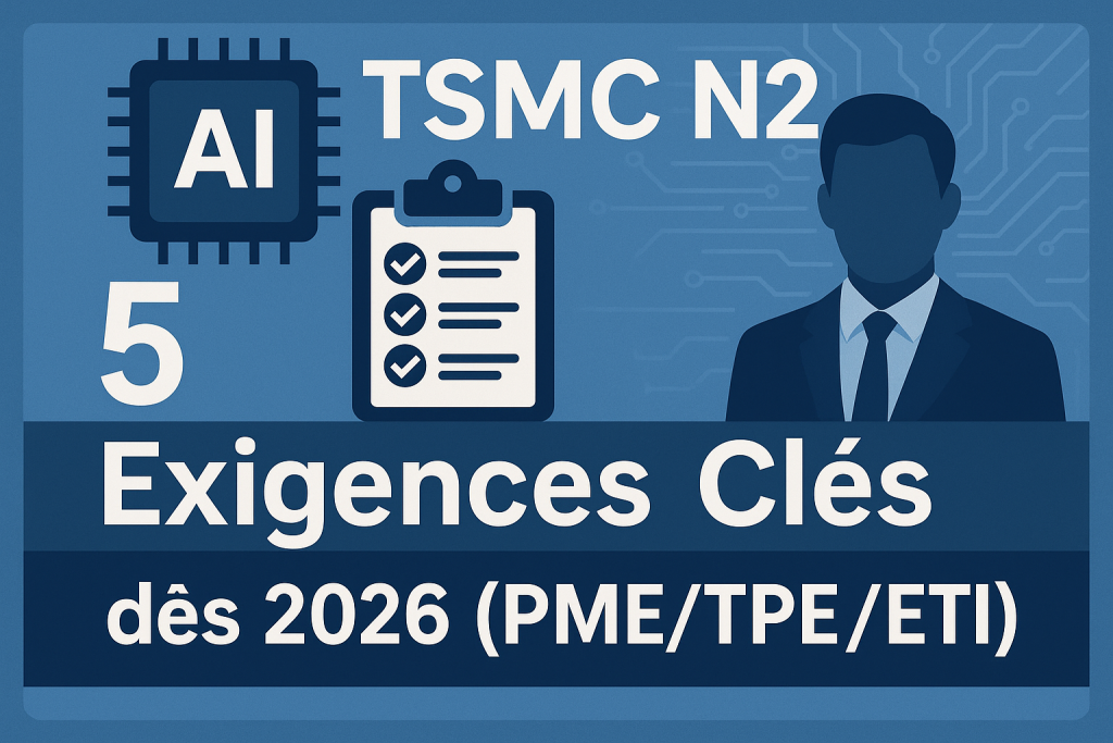 TSMC N2 & l'IA d'Entreprise : 5 Exigences Clés à Poser à votre Agence ou Cabinet IA dès 2026 (PME/TPE/ETI)