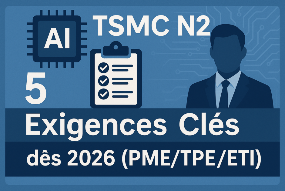 TSMC N2 & l'IA d'Entreprise : 5 Exigences Clés à Poser à votre Agence ou Cabinet IA dès 2026 (PME/TPE/ETI)