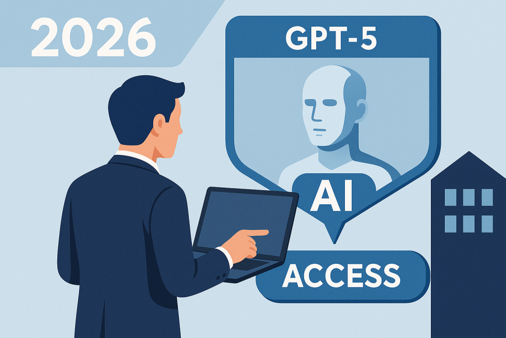 2026: Les IA Générales de Pointe (GPT-5 and co) en Accès Direct – Faut-il (encore) Passer par une Agence pour son Entreprise?