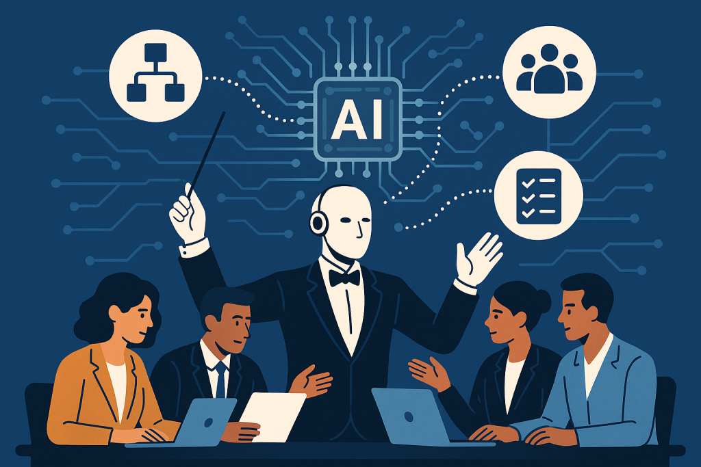 L'Agence IA, Chef d'Orchestre de la Gouvernance Collaborative : La Nouvelle Clé de Succès pour les Projets IA en PME/ETI (2026)