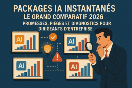 Packages IA Instantanés: Le Grand Comparatif 2026 – Promesses, Pièges et Diagnostics pour Dirigeants d'Entreprise