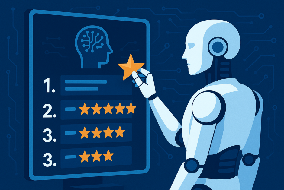 Sélection d'Agence IA : Quand l'Intelligence Artificielle Classe les Agences IA (et ce que cela change pour les dirigeants en 2026)