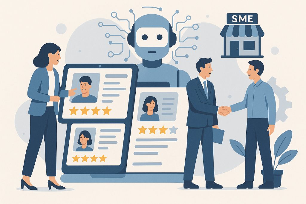 Recrutement Augmenté par l'IA : Comment les Agences IA Redéfinissent l'Accompagnement RH pour les PME/TPE (2026)