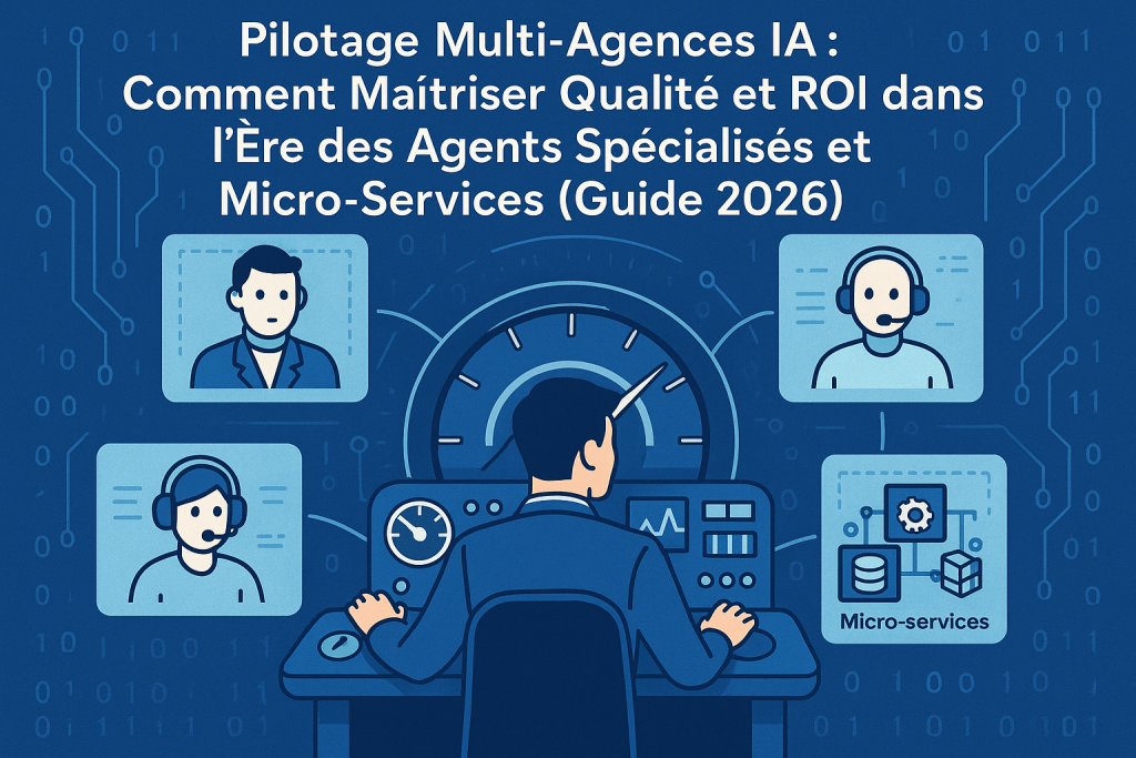 Pilotage Multi-Agences IA : Comment Maîtriser Qualité et ROI dans l'Ère des Agents Spécialisés et Micro-Services (Guide 2026)