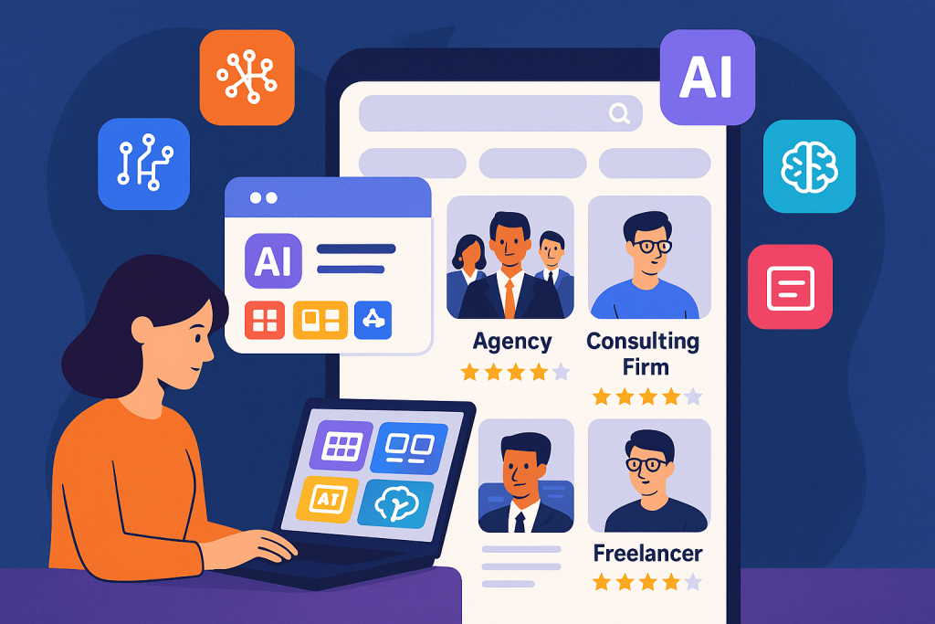 App Stores IA pour PME : Réinventer l'Achat et la Sélection d'Agences, Cabinets et Freelances en 2026