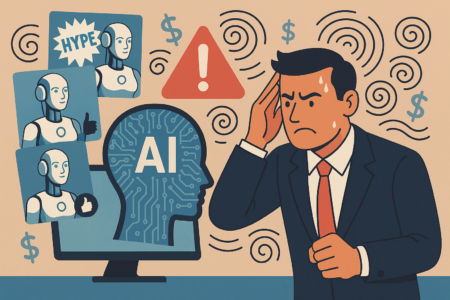 Gare à la Hype ! Les Pièges Psychologiques du Marketing des Agences IA (et Comment les Dirigeants Peuvent Garder la Tête Froide en 2026)