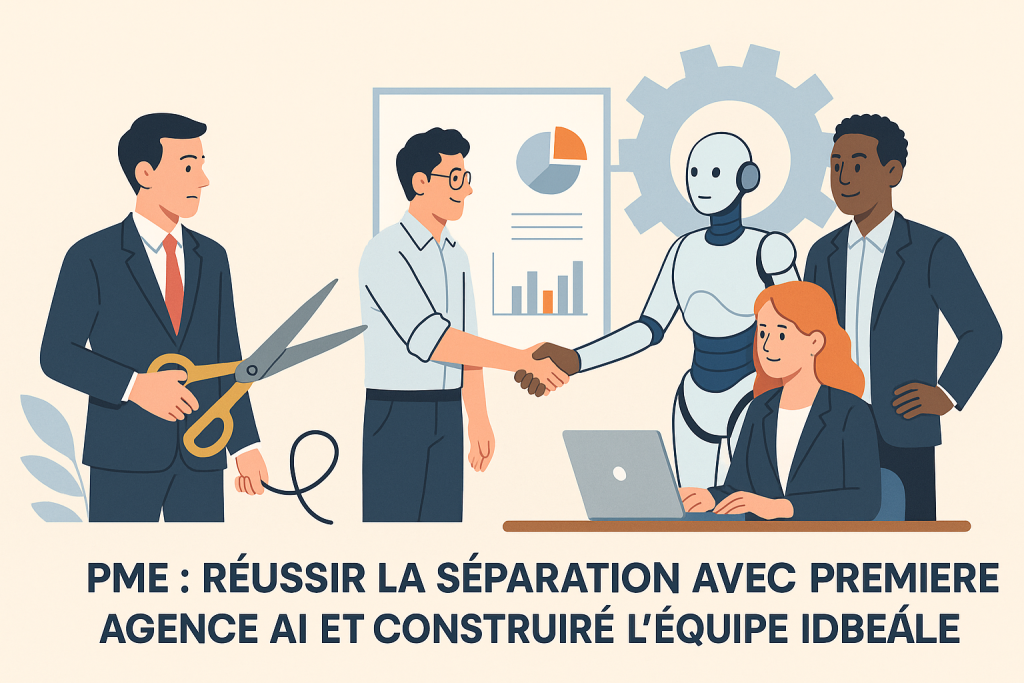 PME : Réussir la Séparation avec sa Première Agence IA et Construire l'Équipe Hybride Idéale pour la Nouvelle Ère