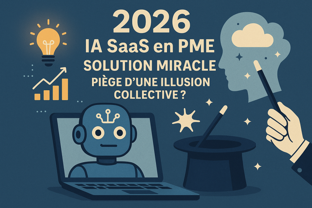 2026 : IA SaaS en PME, solution miracle ou piège d'une illusion collective ?