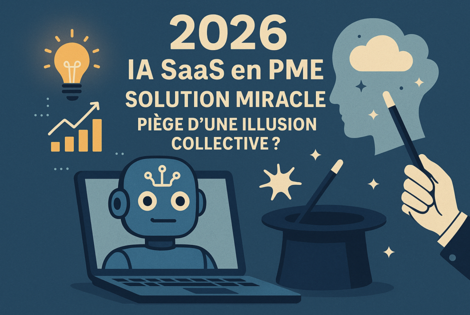 2026 : IA SaaS en PME, solution miracle ou piège d'une illusion collective ?